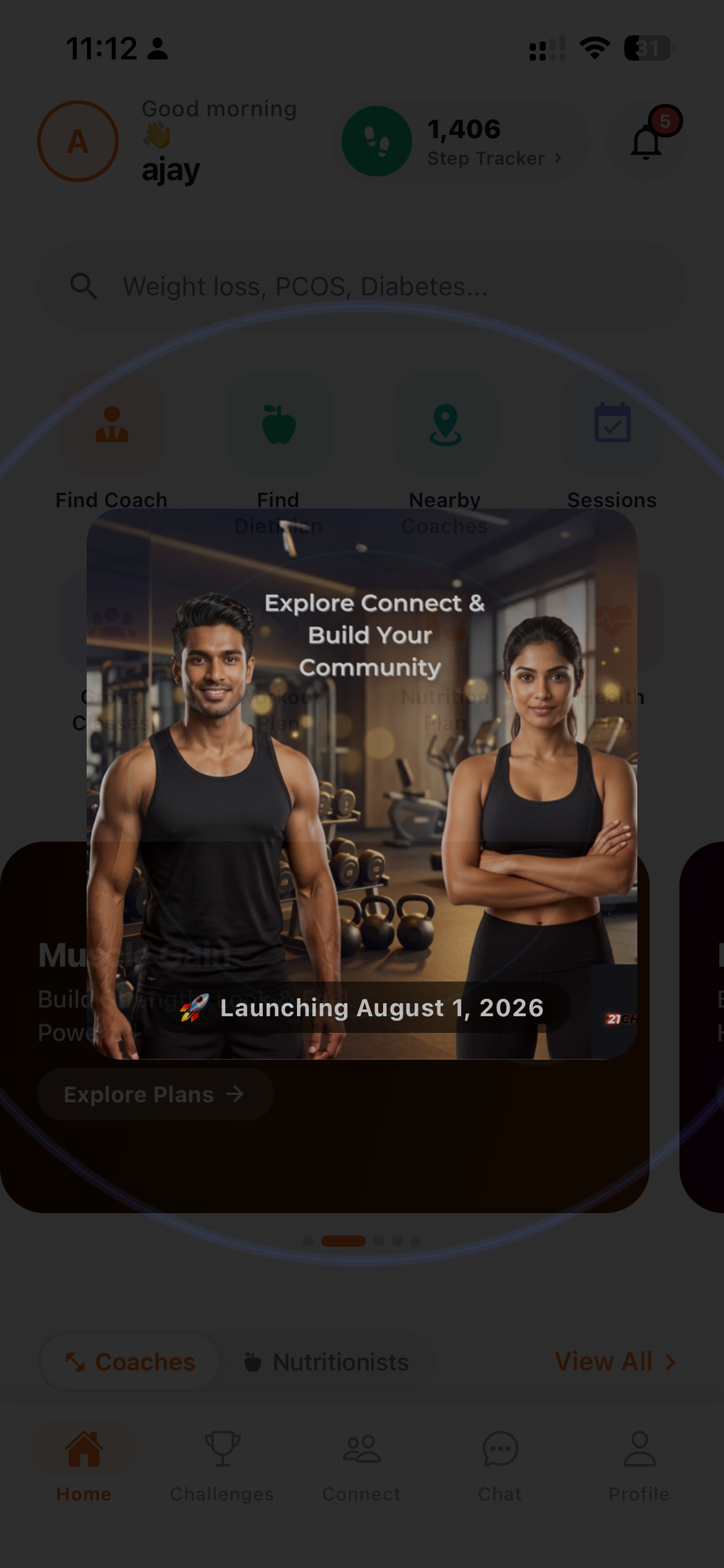 Boxing coaching fitness studio